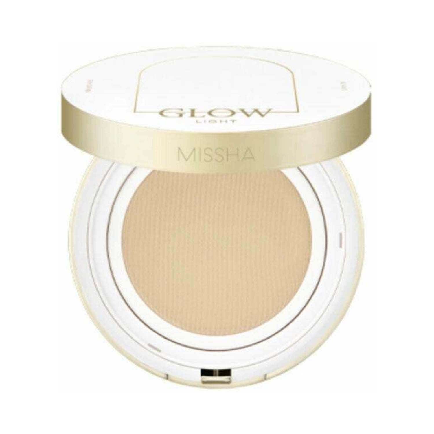 Missha Glow Cushion Light SPF 37 PA+++ - 21N Vanilla (13g)