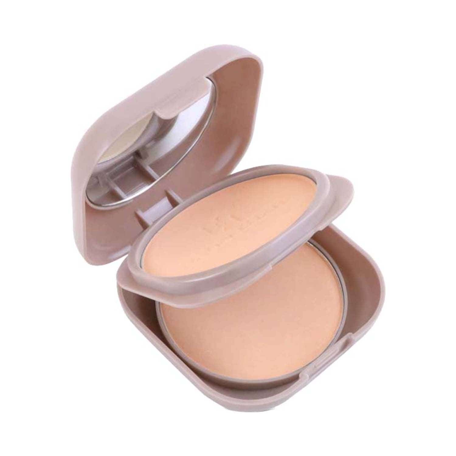 Half N Half Hyper Glow Matte Effect Pressed Compact Powder With SPF 30 - 04 Honey Glow (20 g)