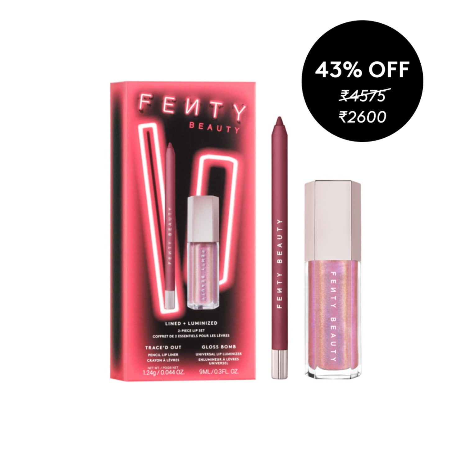 FENTY BEAUTY Lined + Luminized Lip Set (2 pcs)