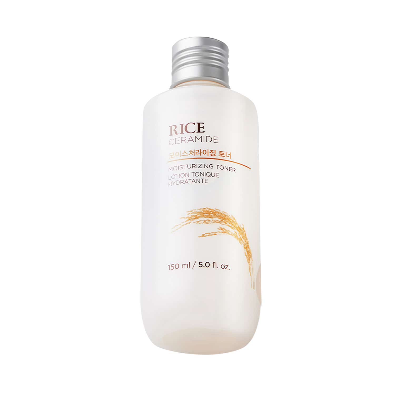 The Face Shop Ceramide & Rice Face Toner - Korean Skincare for Brightness & Minimizes Pores (150 ml)