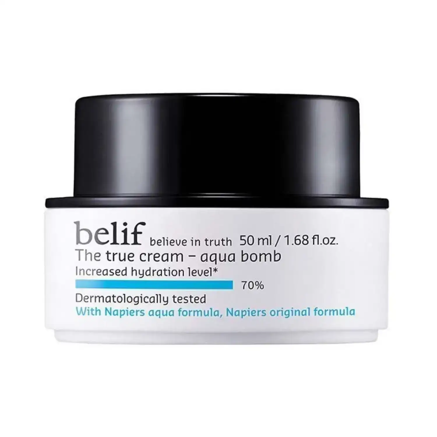 Belif The True Cream Aqua Bomb-Vegan Korean Gel Moisturizer with Niacinamide & Hyaluronic Acid(50 ml)