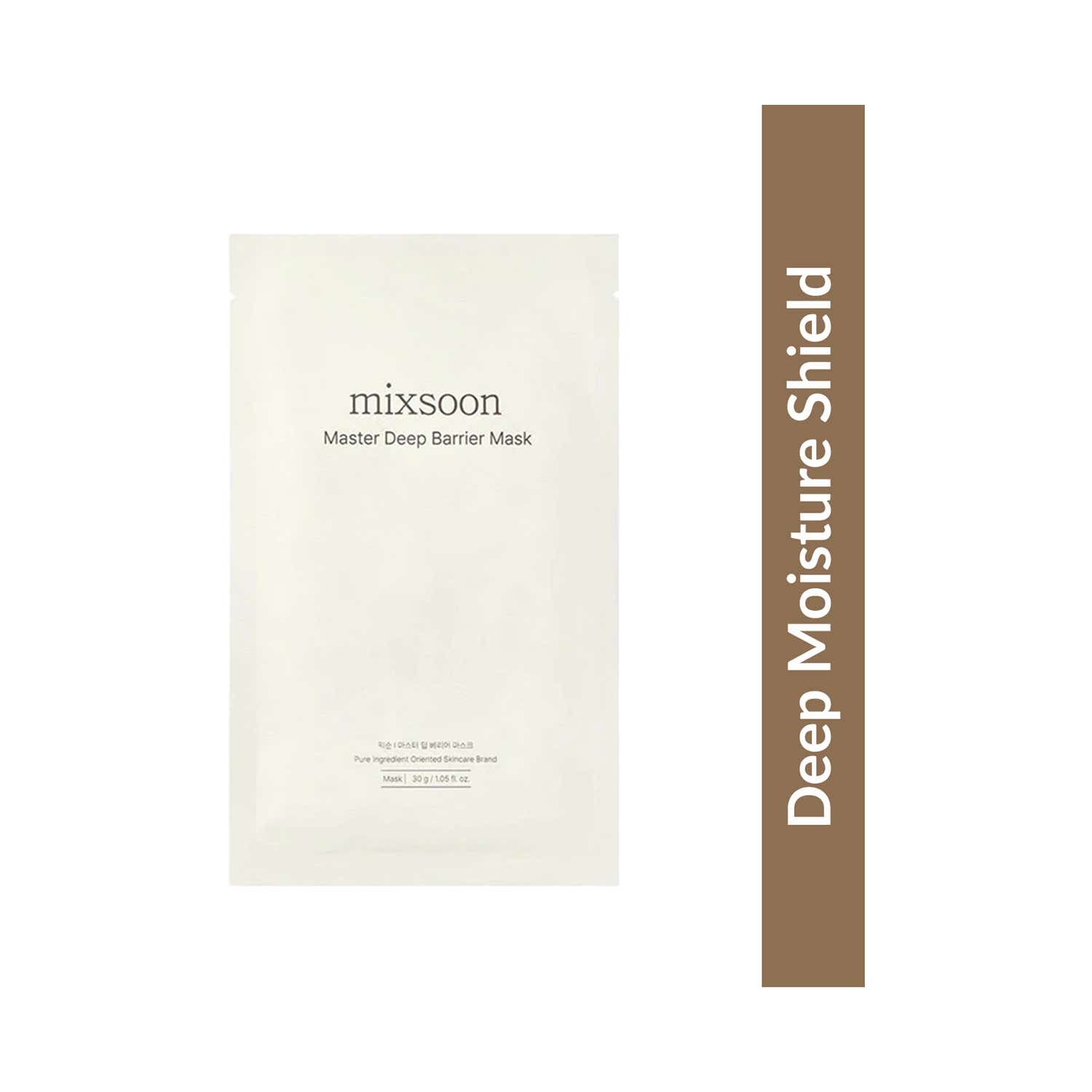 Mixsoon Deep Barrier Mask Intensive Moisturizing & Skin Barrier Repair Face Mask (30 g)