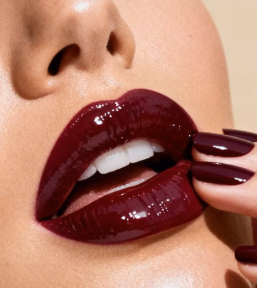 All you need to know about the berry-bitten lip trend