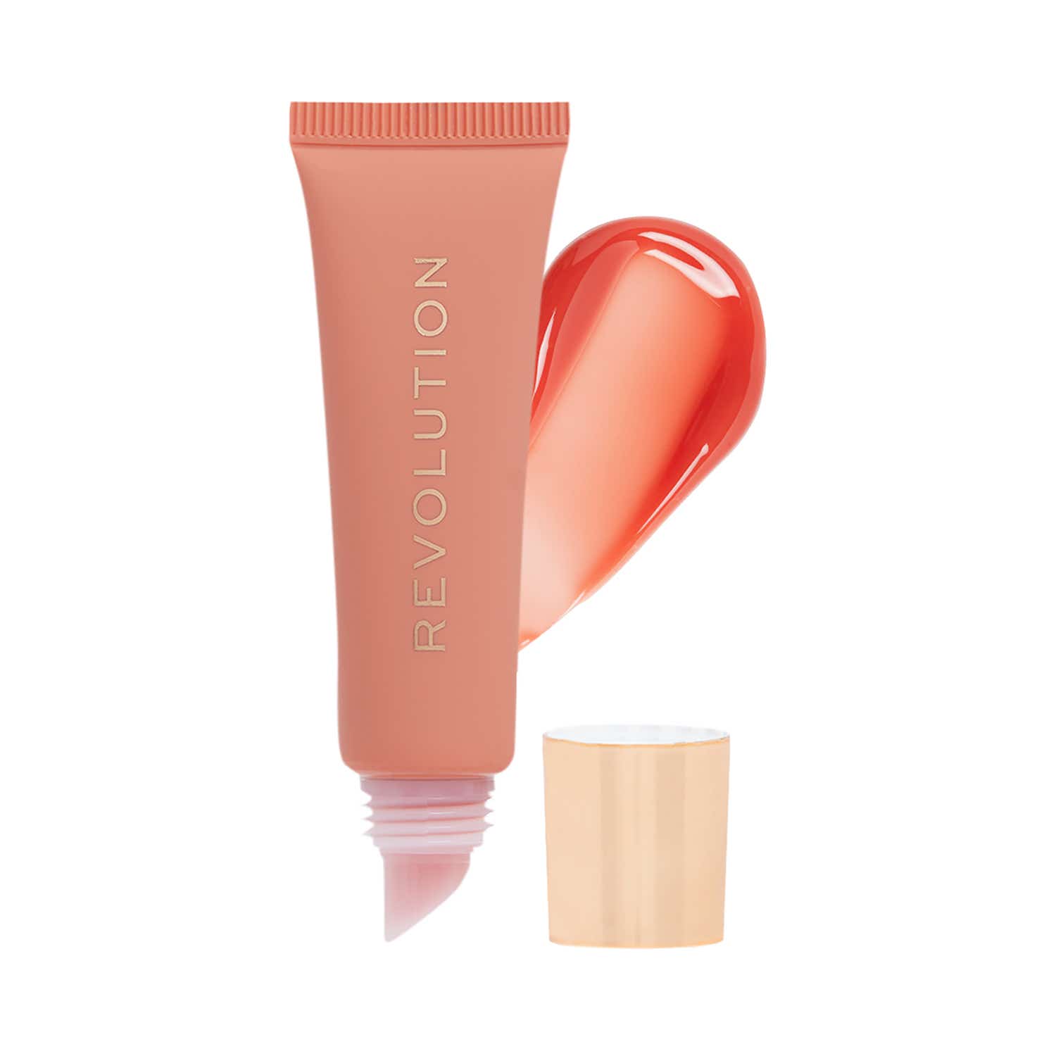 Makeup Revolution Juicy Peptide Lip Balm - Nude Spice (8 ml)