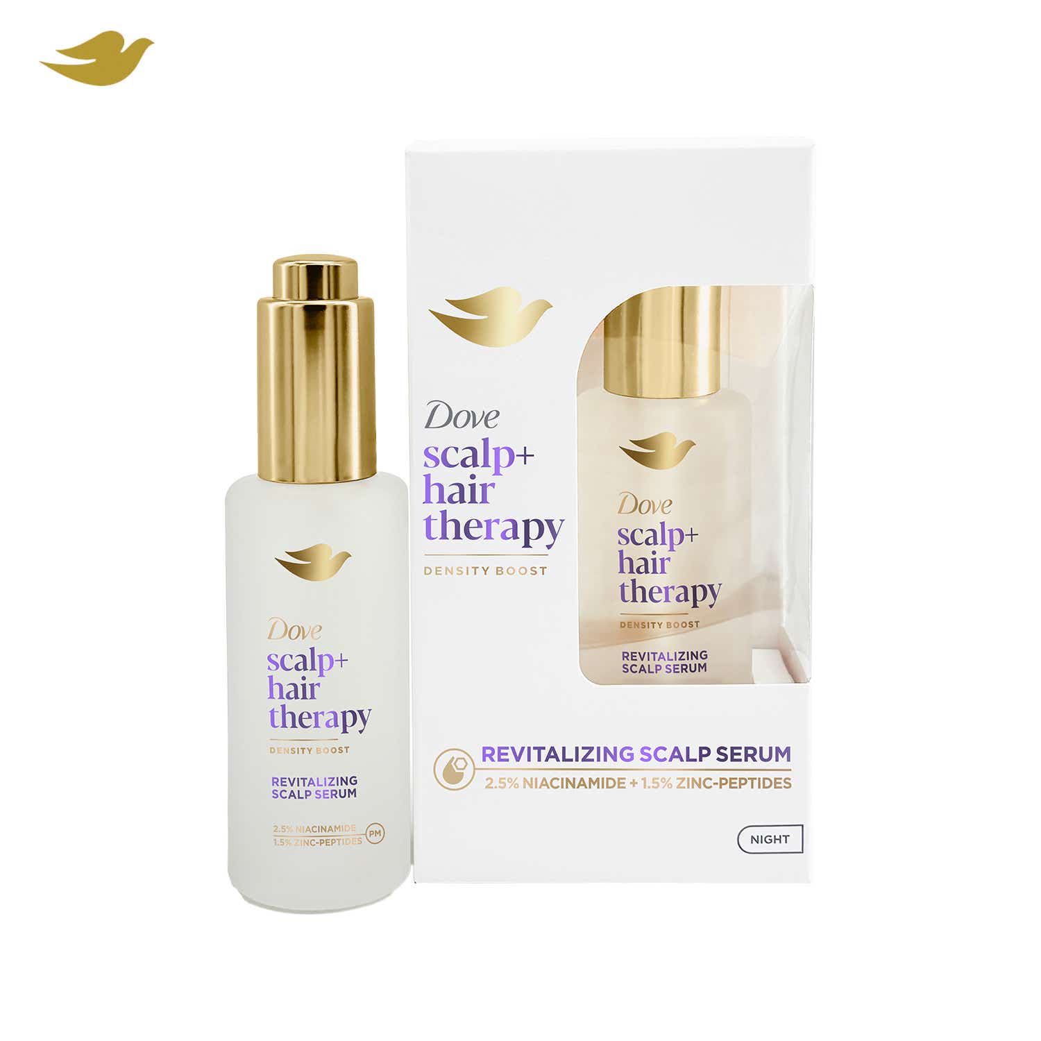 Dove Scalp+Hair Therapy Density Boost Revitalizing Scalp Serum (50 ml)