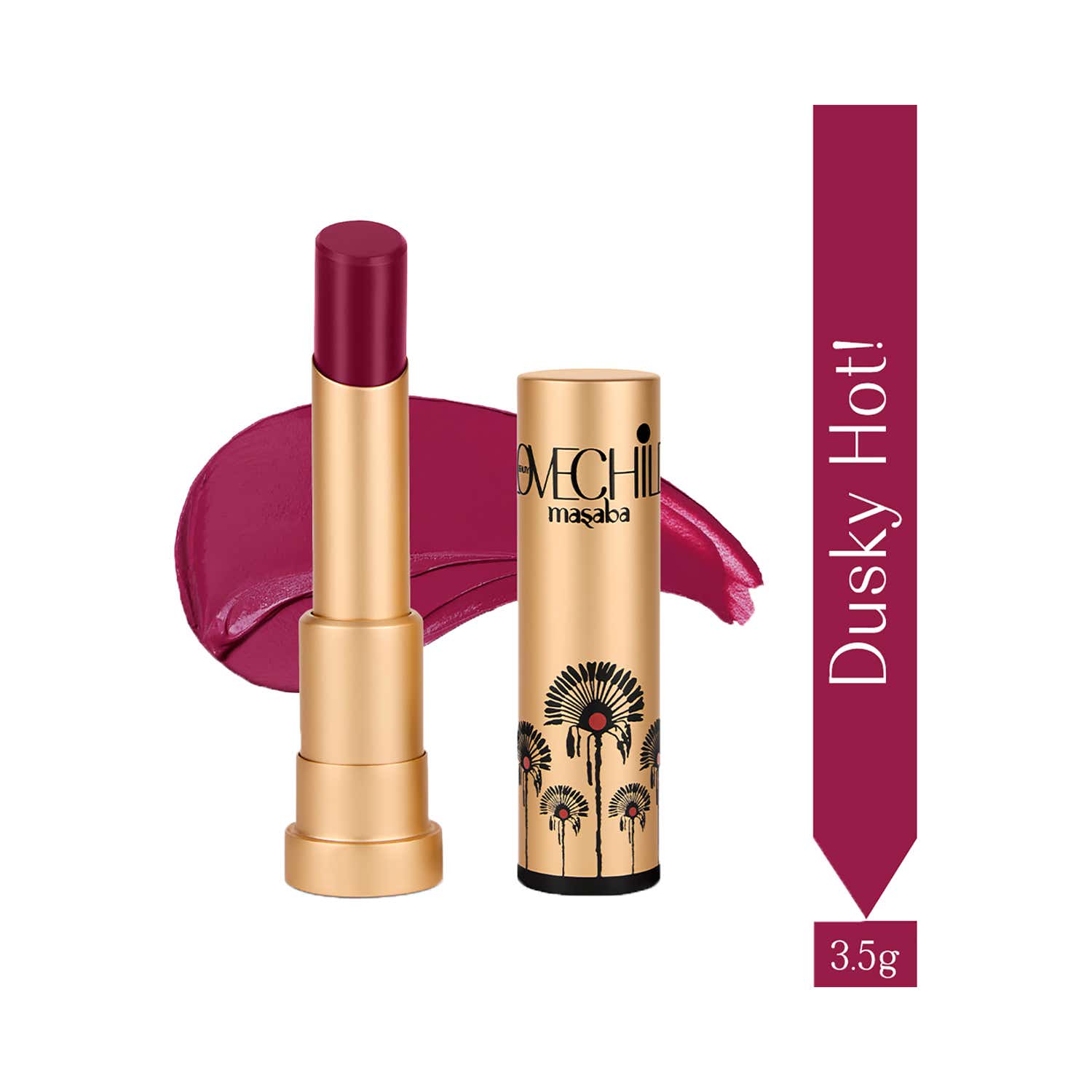 LoveChild Masaba Cloud Crush Lush Creme Lipsticks - Dusky Hot! (3.5 g)
