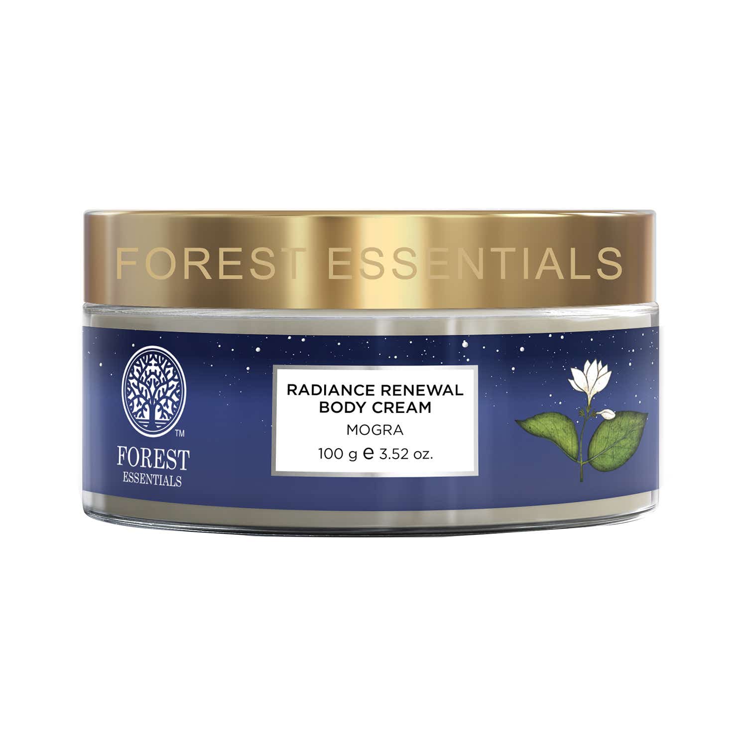 Forest Essentials Radiance Renewal Body Cream Mogra (100 g)