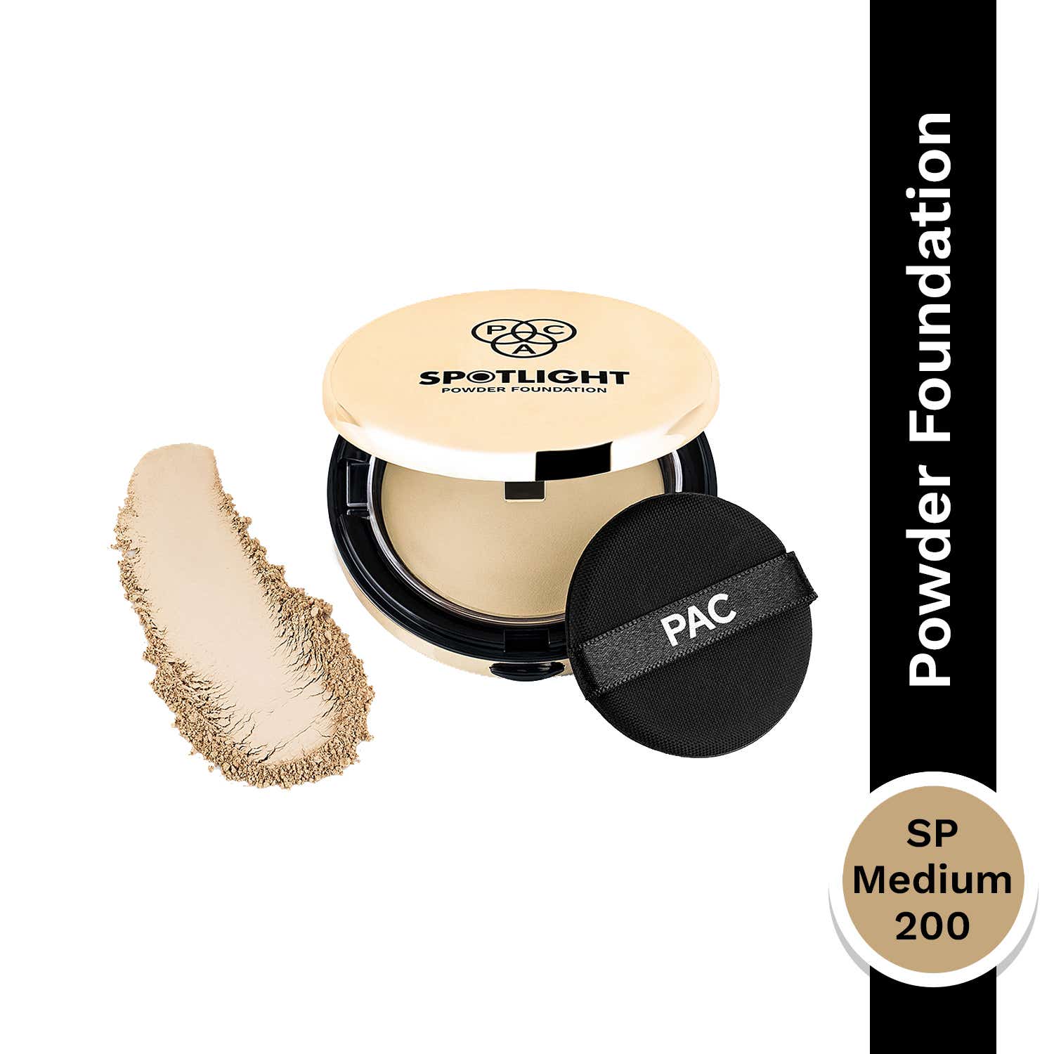 PAC Spotlight Powder Foundation - SP Medium-200 (9 g)