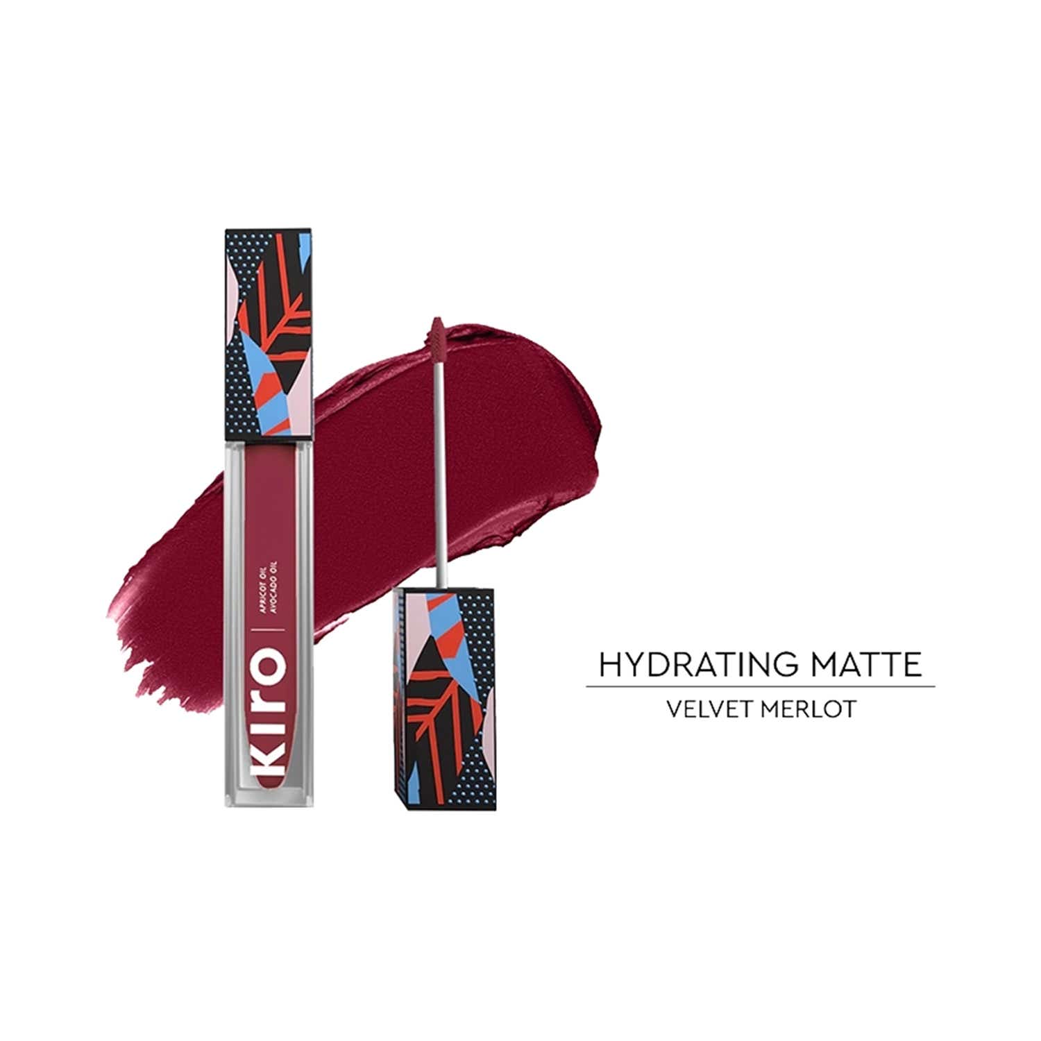 KIRO Non Stop Airy Matte Liquid Lipstick - Velvet Merlot 27 (5 ml)