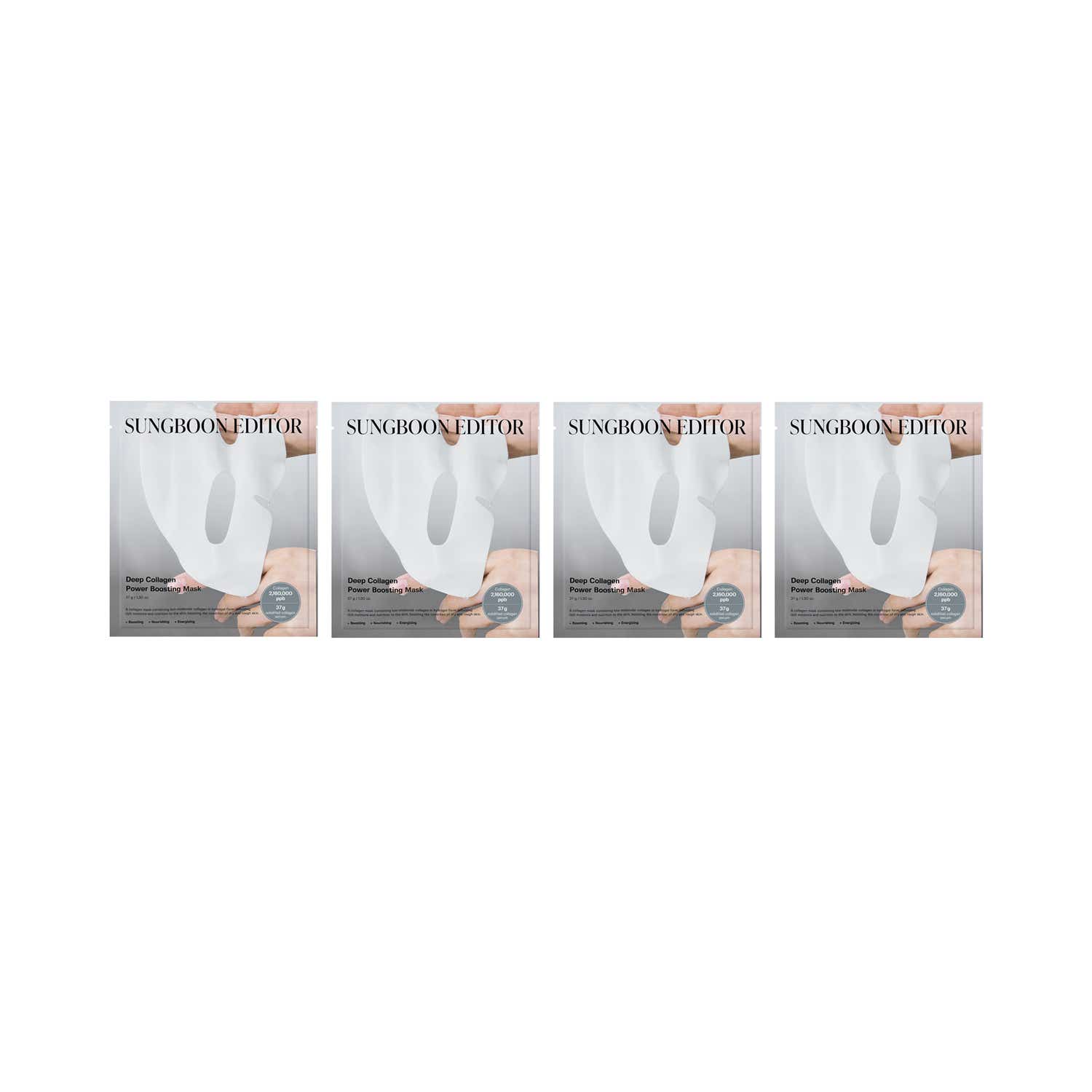 Sungboon Editor Deep Collagen Power Boosting Mask (Pack of 4)