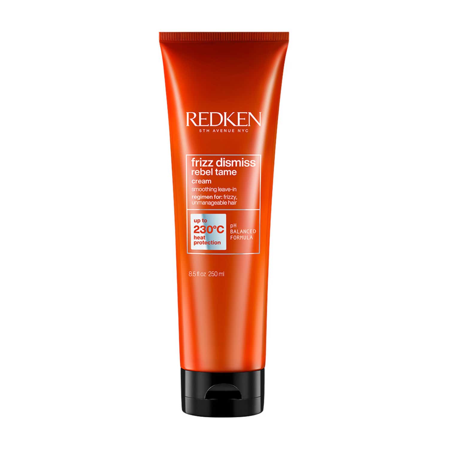 REDKEN Frizz Dismiss Rebel Tame Leave In Cream with Heat Protection,For Dry & Frizzy Hair (250 ml)