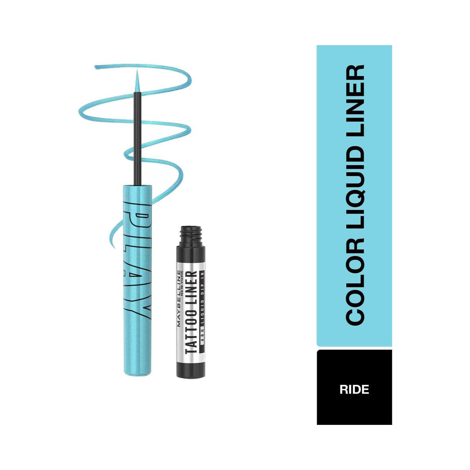Maybelline New York Tattoo 48H Dip In Liquid Eyeliner - Ride (2.1ml)