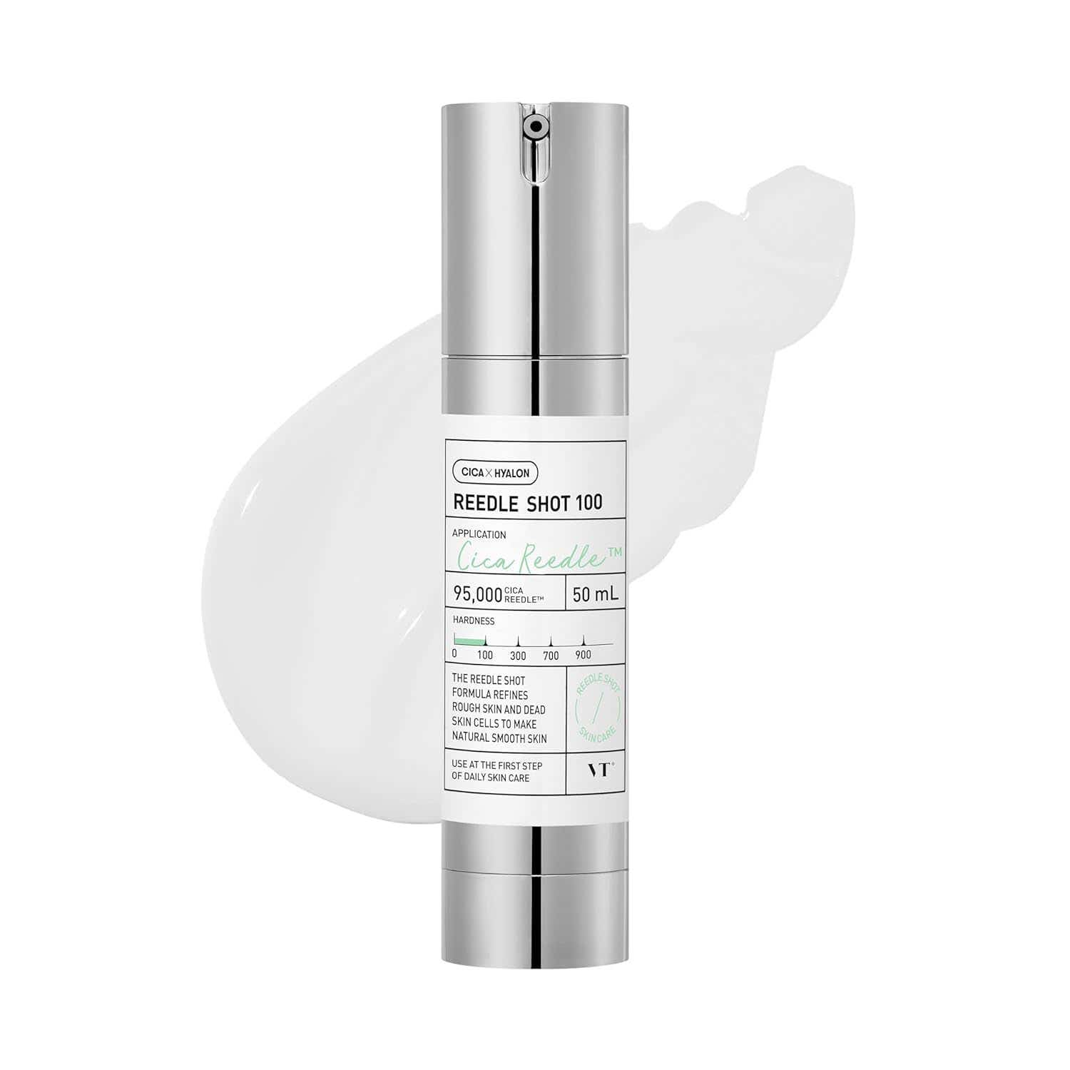 VT COSMETICS CICA Reedle Shot 100 Essence, Daily Face Essence for All Skin Types (50 ml)