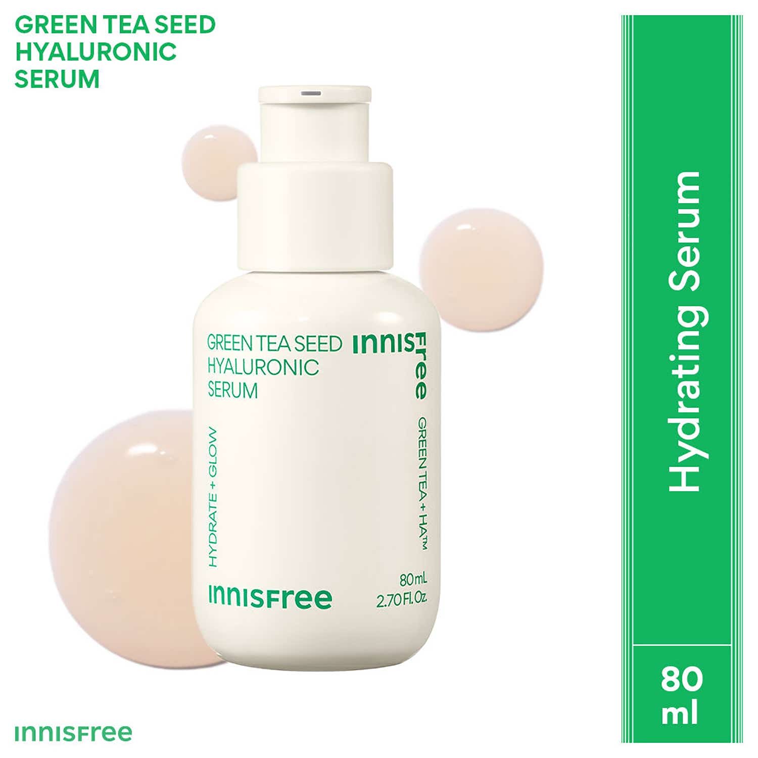 Innisfree Green Tea Seed Hyaluronic Serum (80ml)