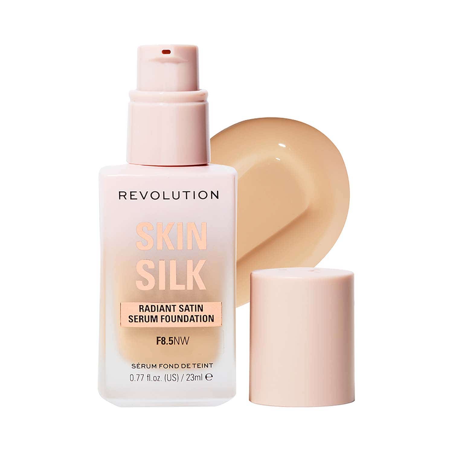 Makeup Revolution Skin Silk Serum Foundation - F8.5 NW (23 ml)