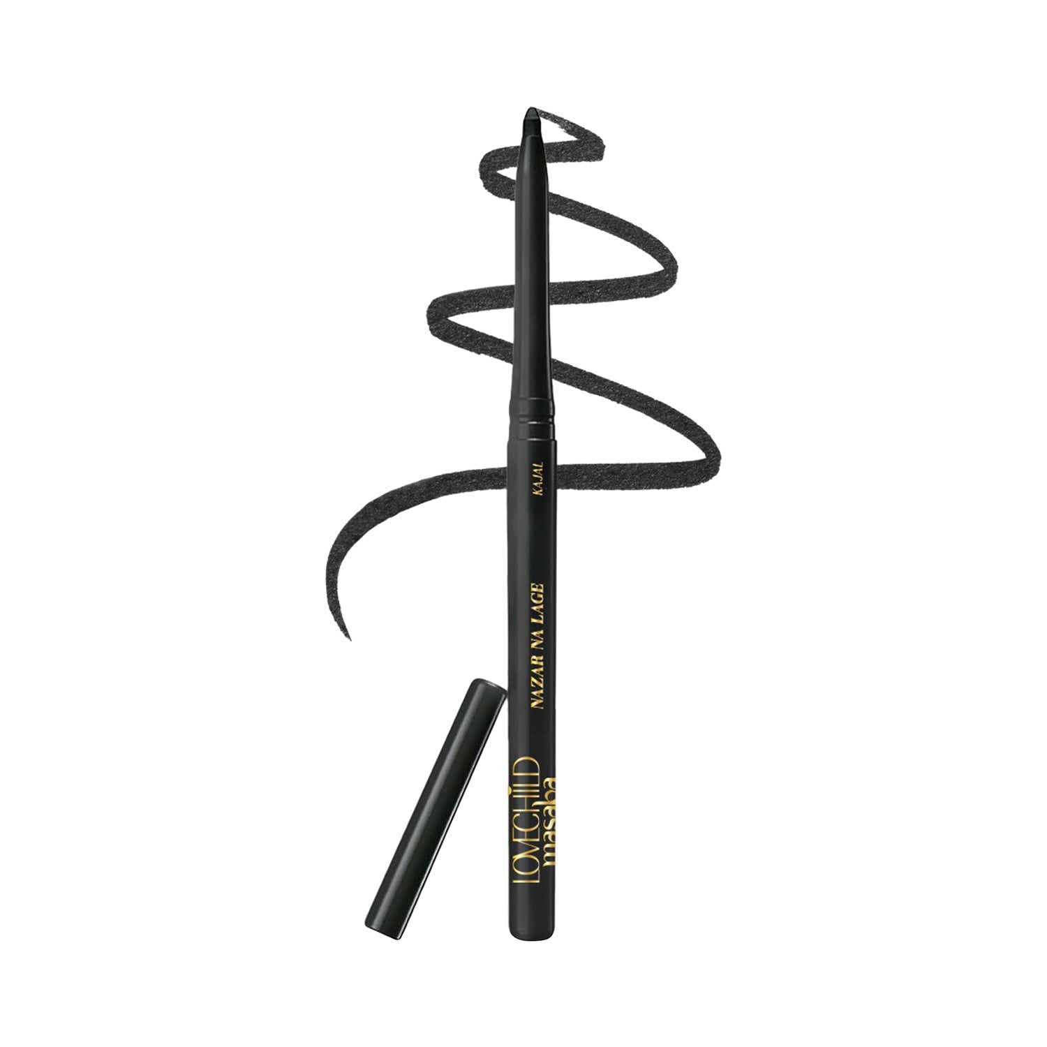 LoveChild Masaba Nazar Na Lage Kajal - Coal Black (0.36 g)