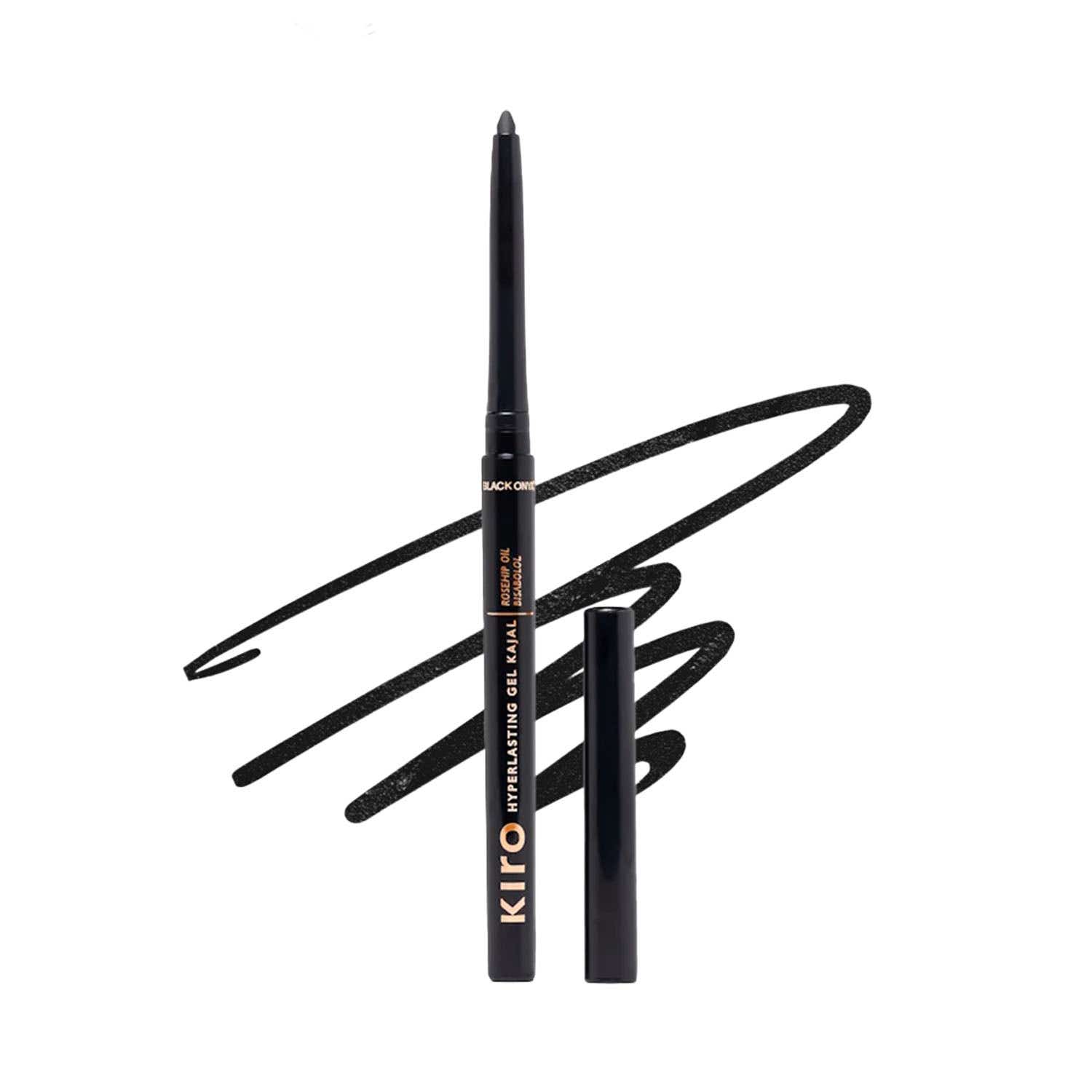 KIRO Hyperlasting Gel Kajal - Black Onyx (0.35 g)