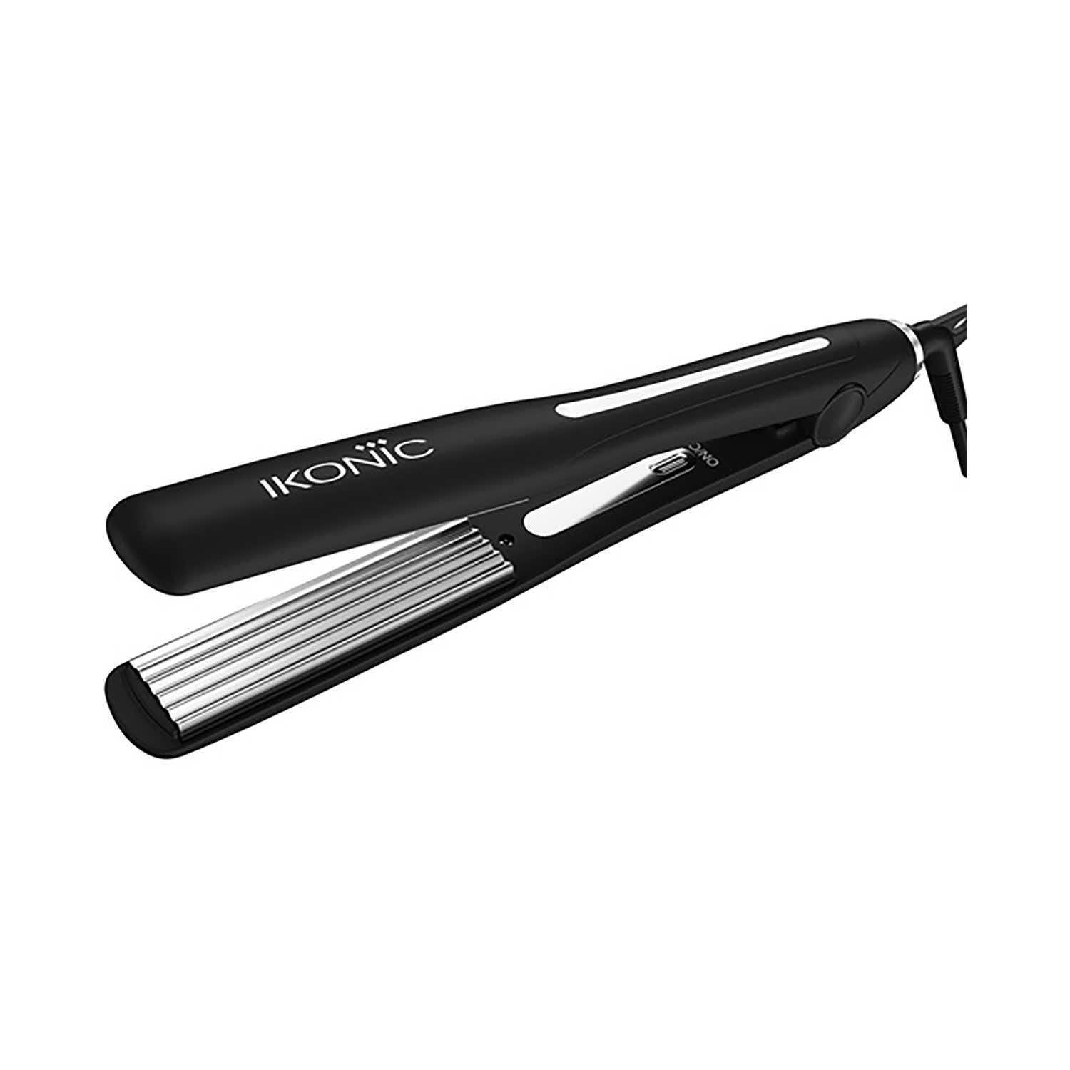 Ikonic Professional Slim Titanium Crimper 2.0 - Black (1 pc)