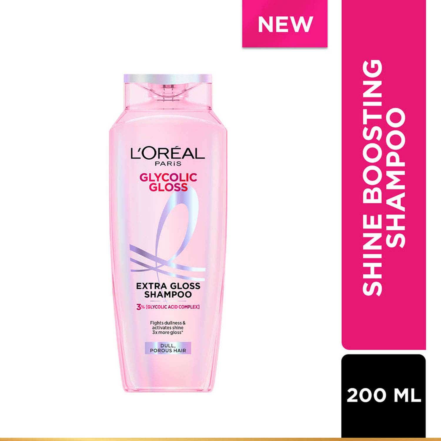 L’Oreal Paris Glycolic Gloss Shampoo for 3X Shine (200 ml)