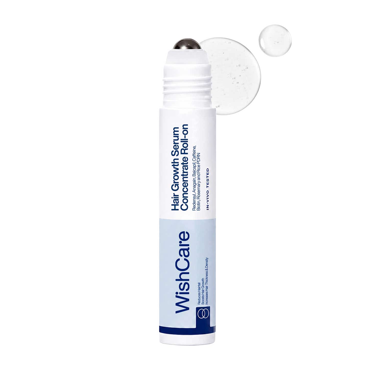 Wishcare Hair Growth Serum Concentrate Roll On - In-Vivo Tested (30 ml)
