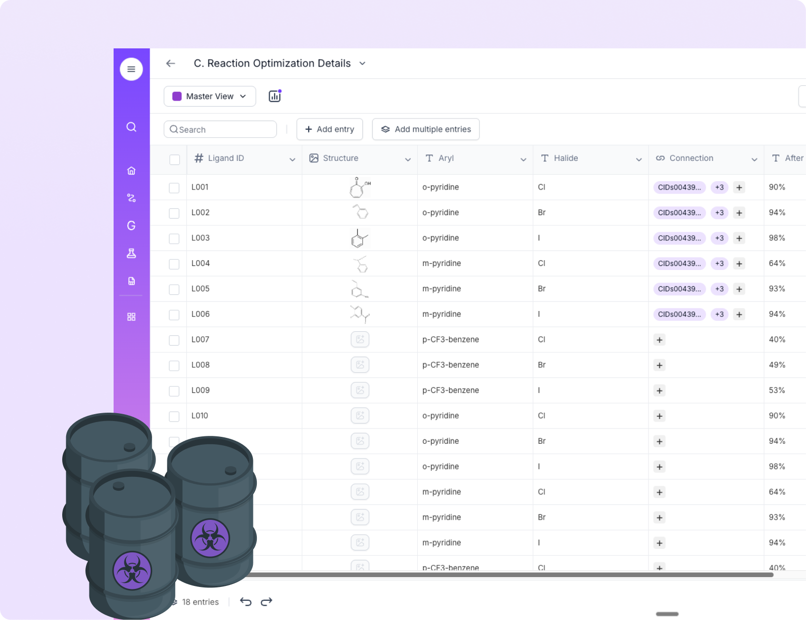 Dashboard mockup