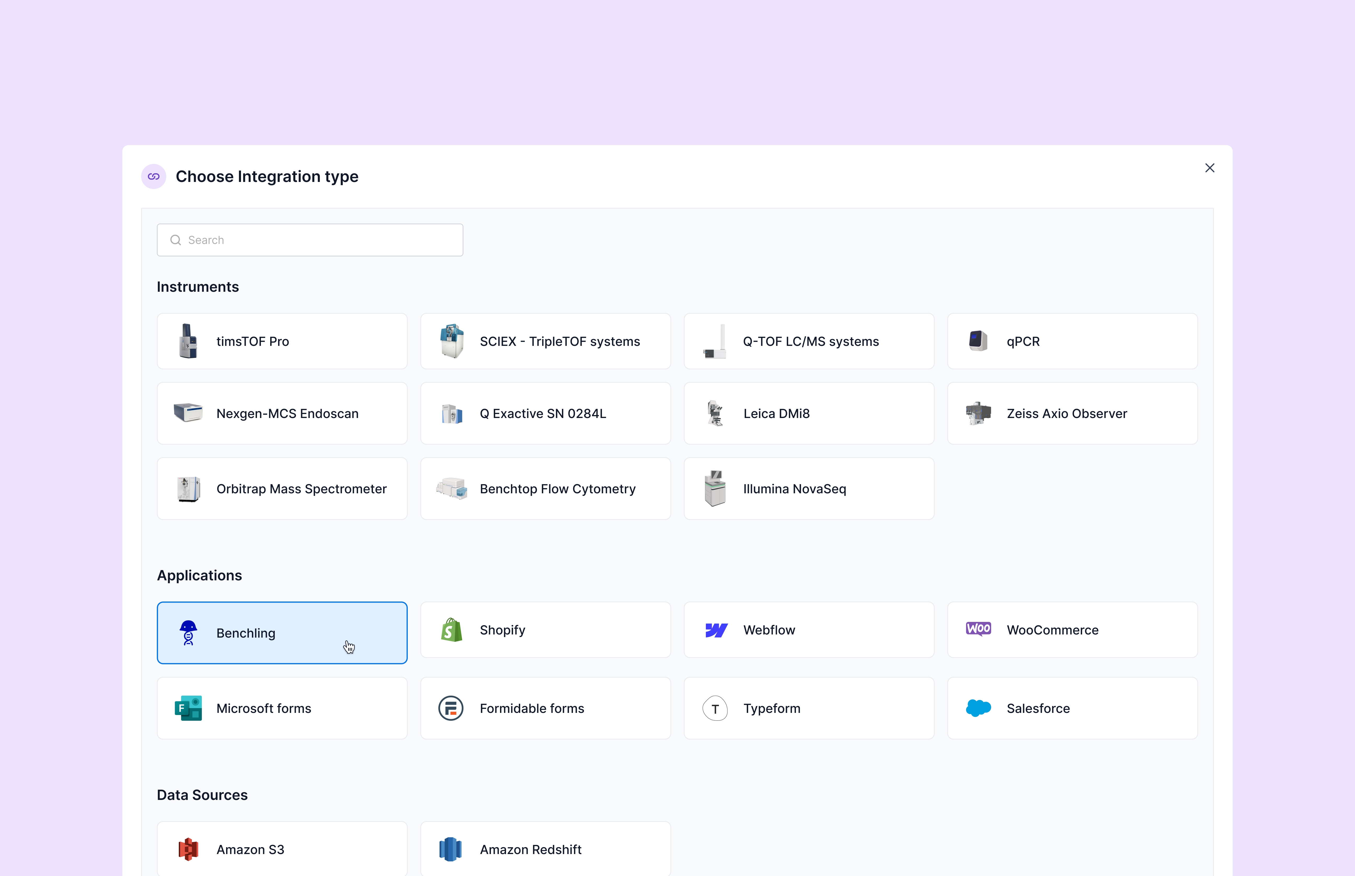 Dashboard mockup