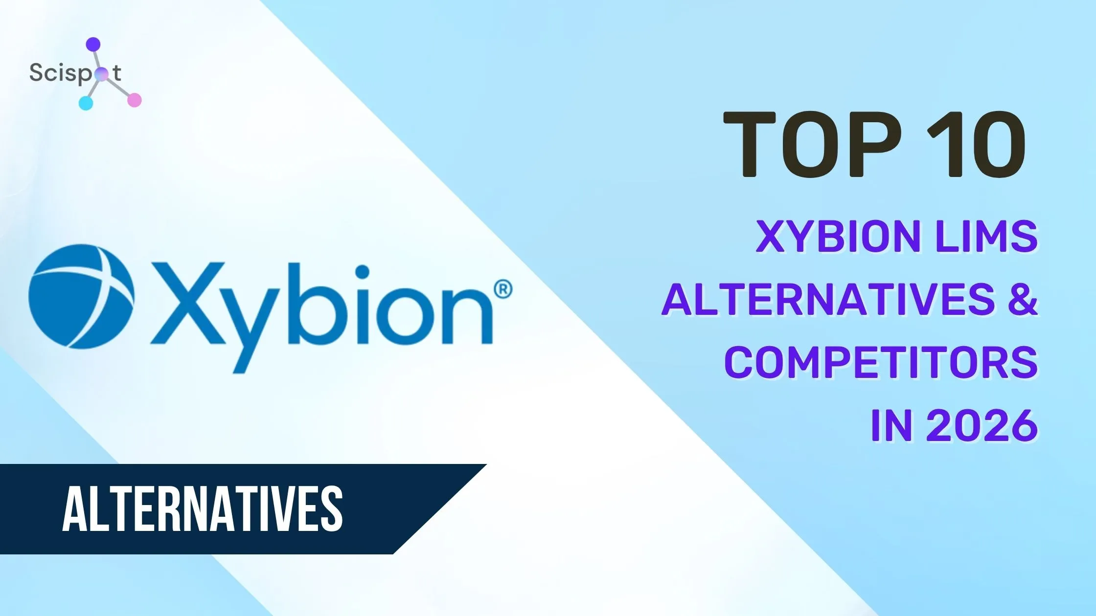 Top 10 Xybion LIMS Alternatives & Competitors in 2026