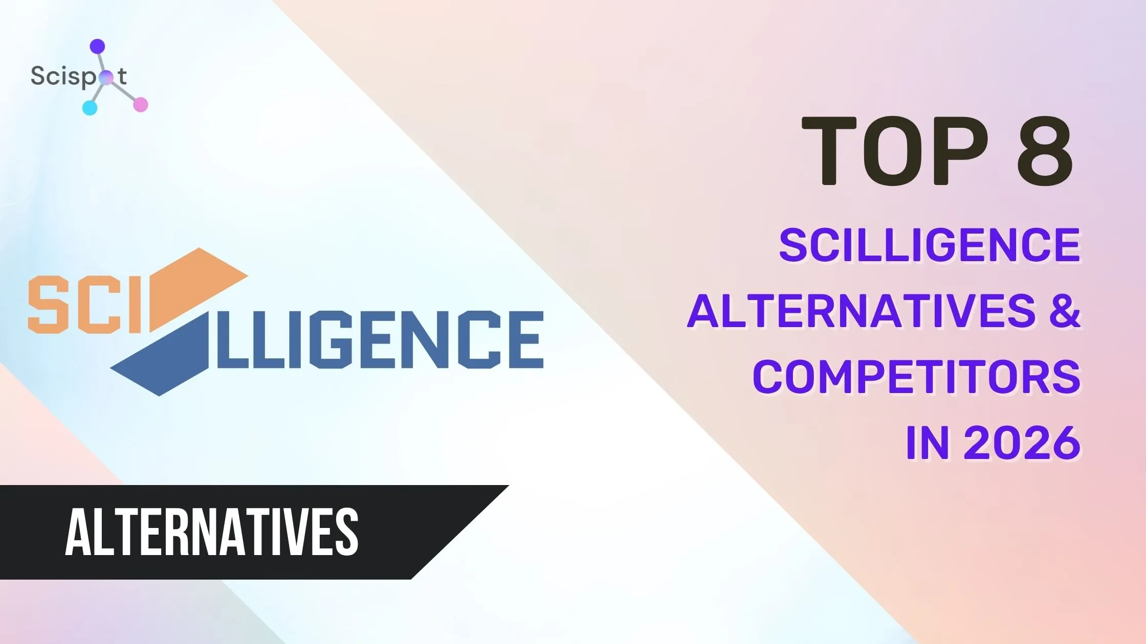 Top 8 Scilligence Alternatives & Competitors in 2026