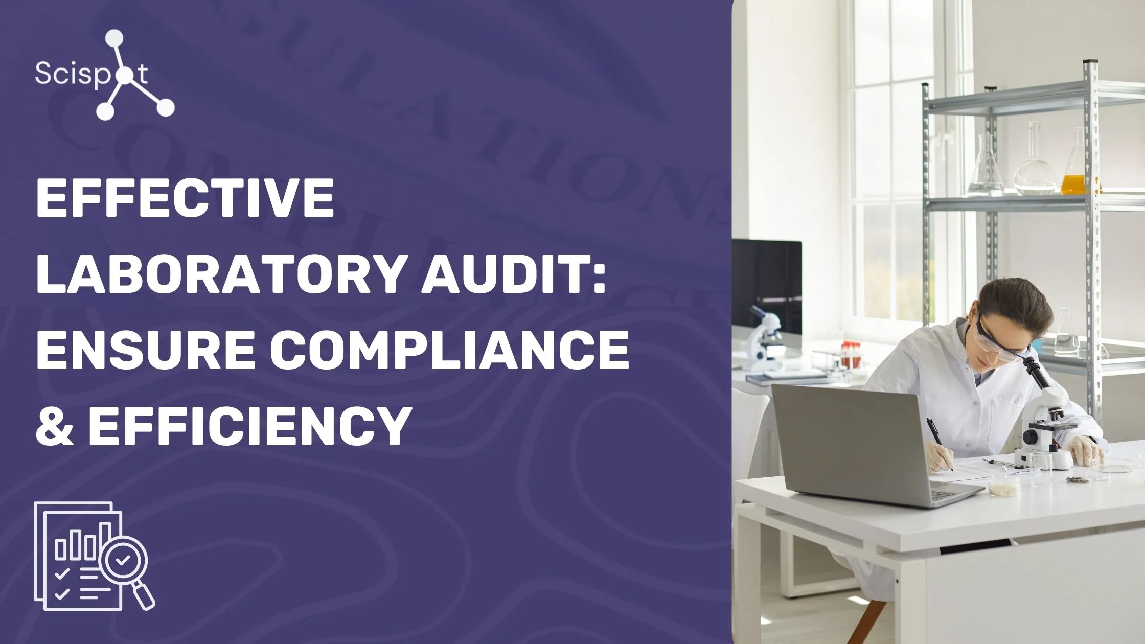 How do laboratory audits support strong lab management?