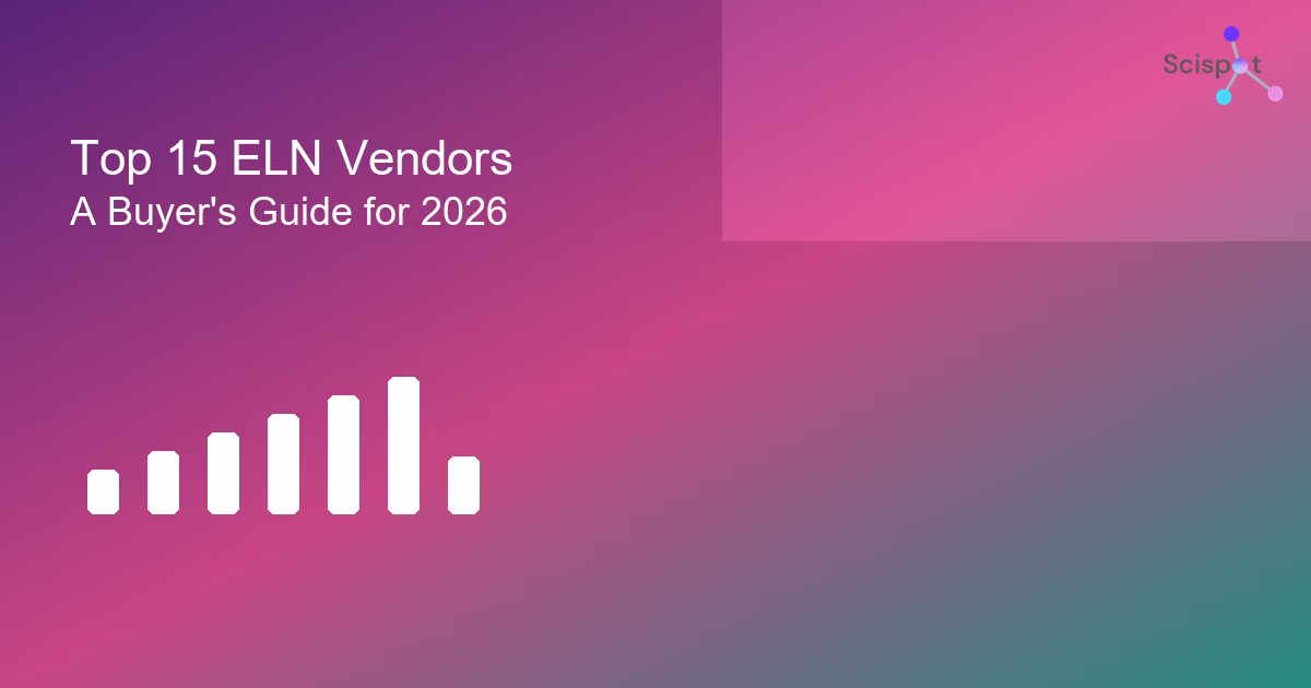 15 ELN Vendors to Evaluate in 2026: A Buyer's Guide