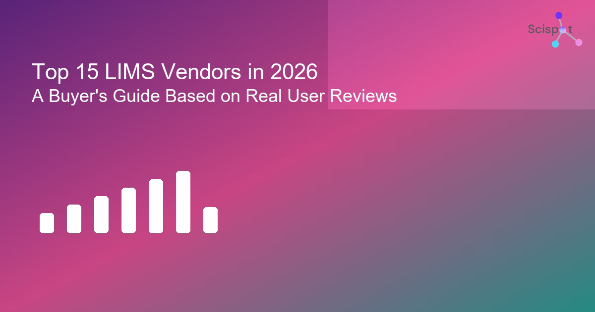 Top 15 LIMS Vendors in 2026: A Buyer's Guide Based on Real User Reviews