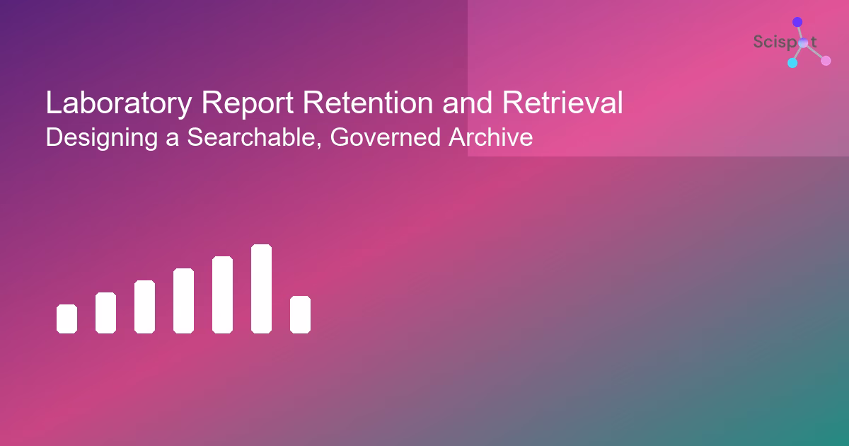 Laboratory Report Retention and Retrieval: Designing a Searchable, Governed Archive
