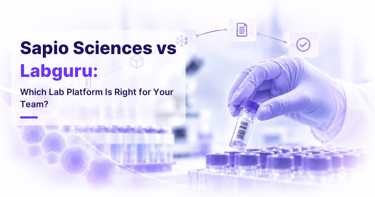 Sapio Sciences vs Labguru: Which Lab Platform Is Right for Your Team?