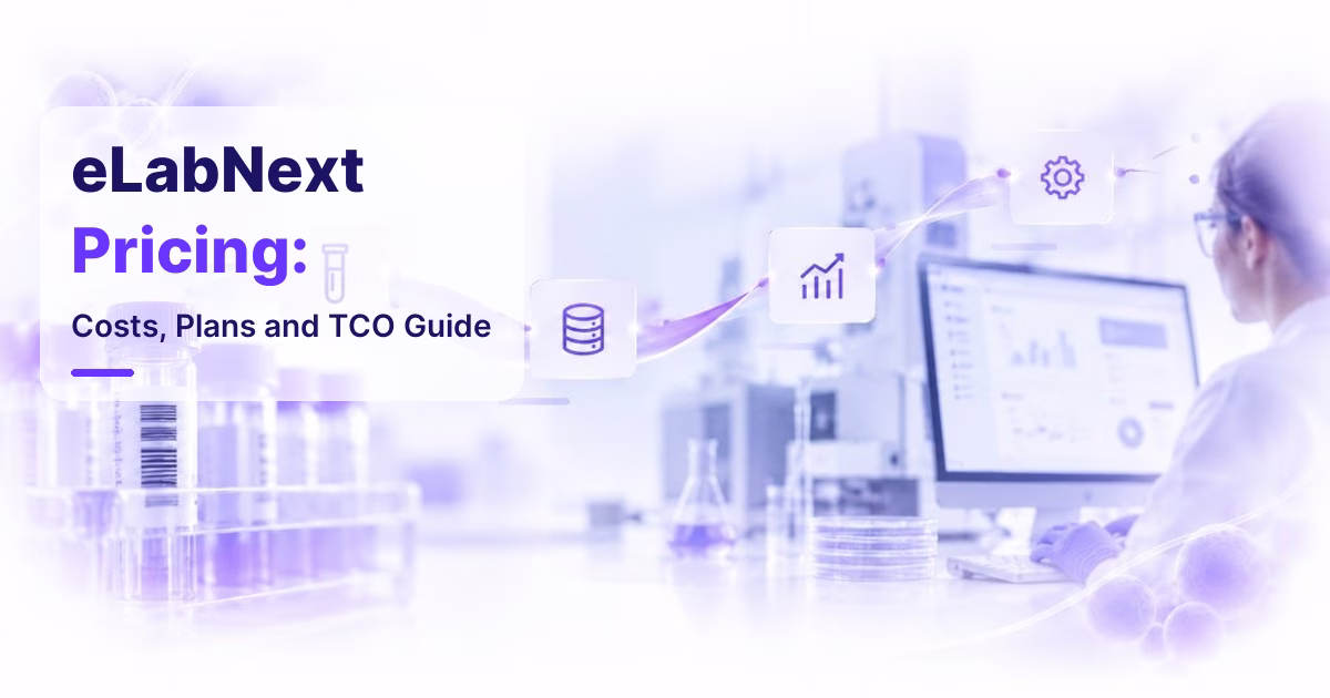 eLabNext Pricing: Costs, Plans and TCO Guide