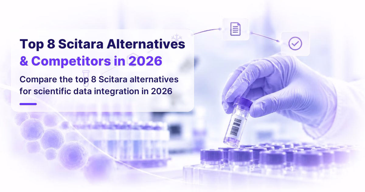 Top 8 Scitara Alternatives & Competitors in 2026