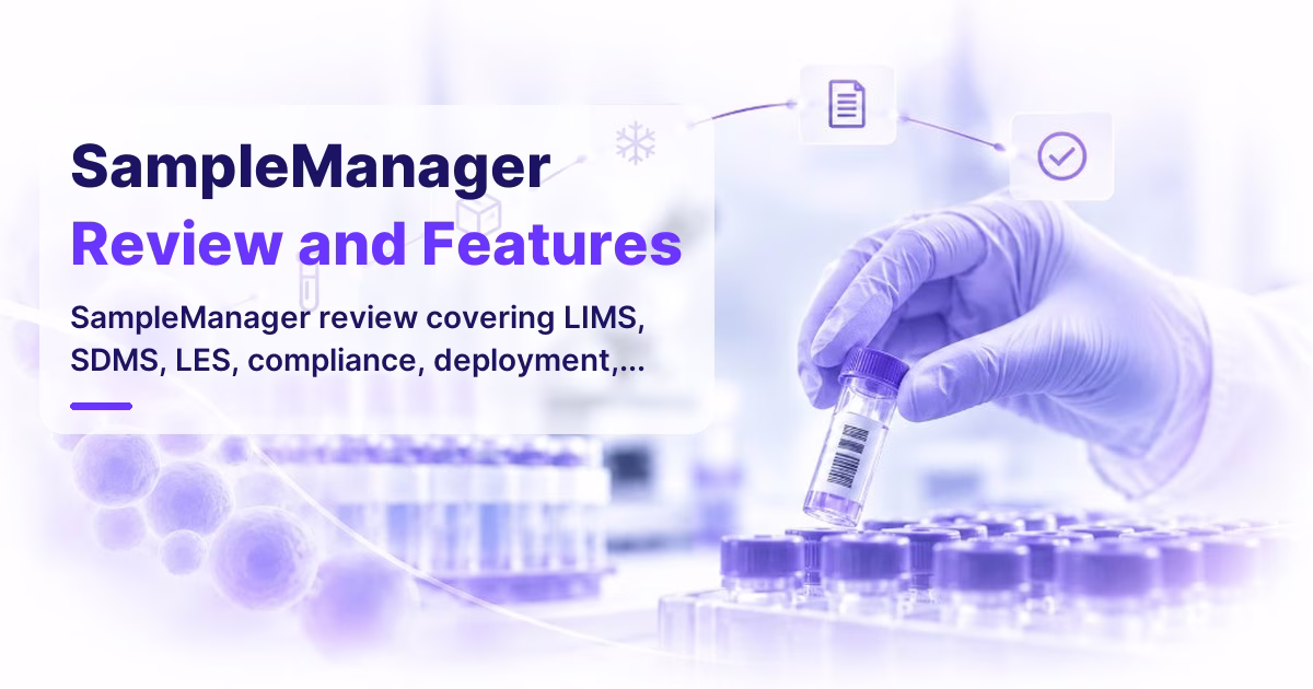 SampleManager Review and Features