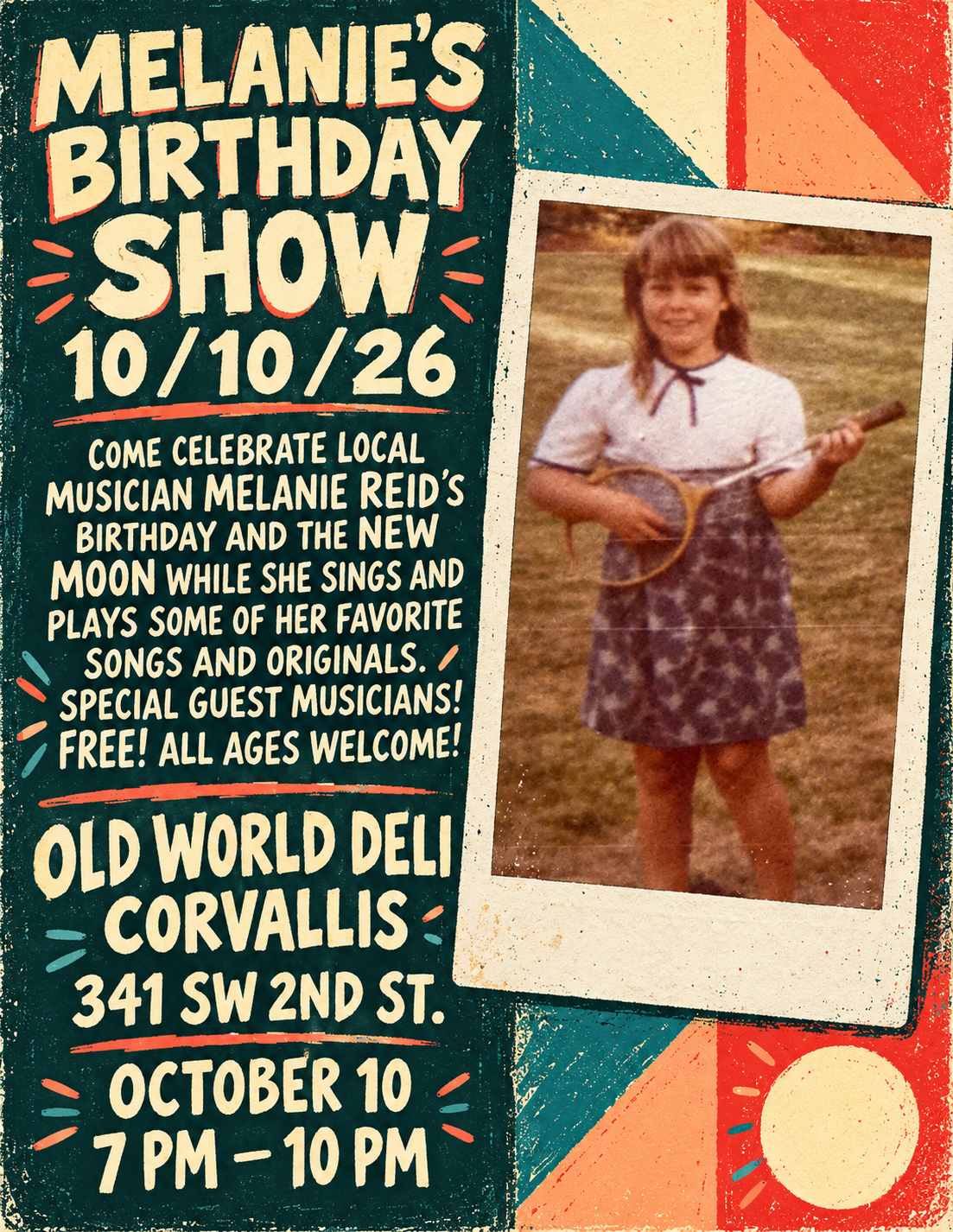 Melanie's Birthday Show