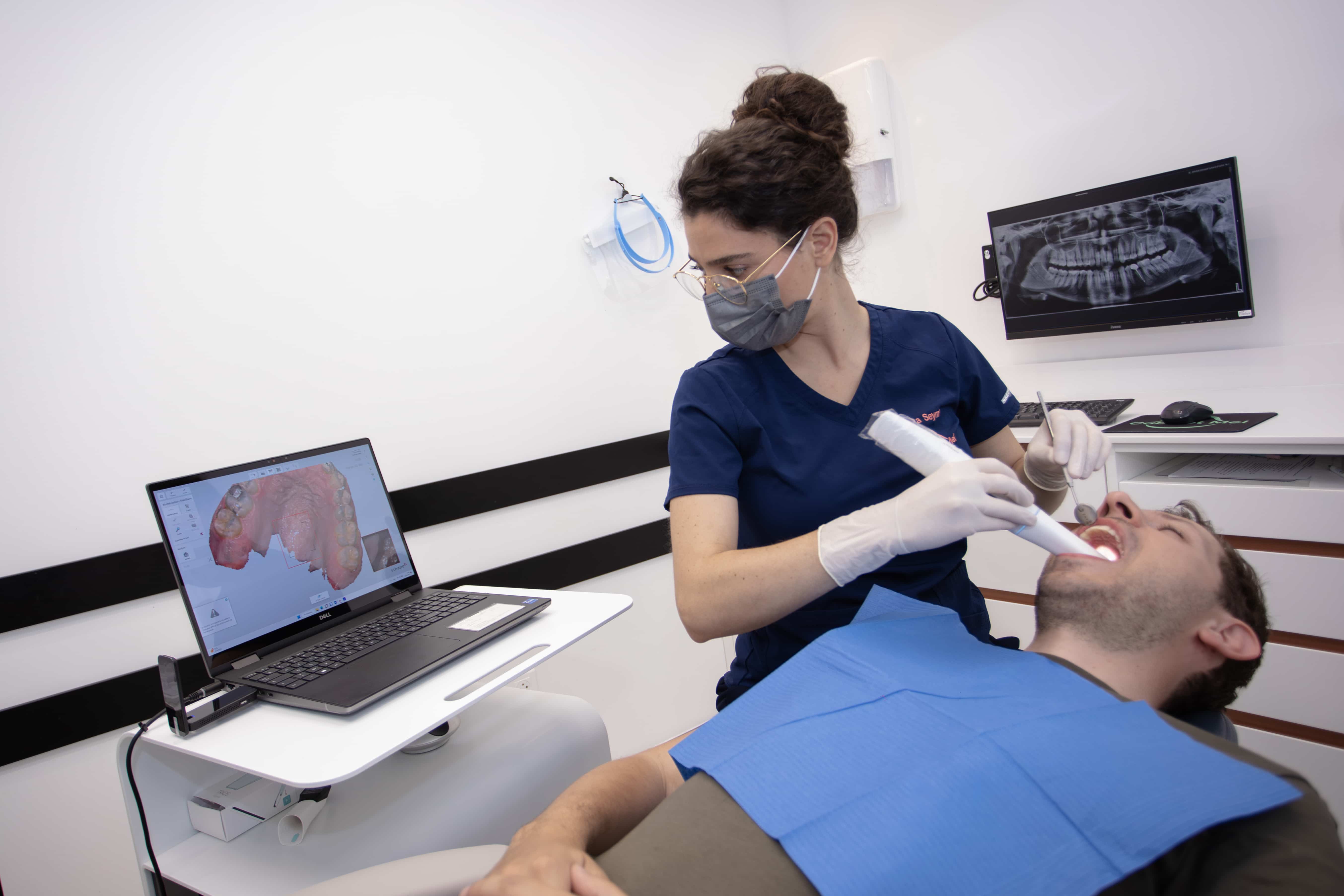 Scanner intra-oral TRIOS au cabinet