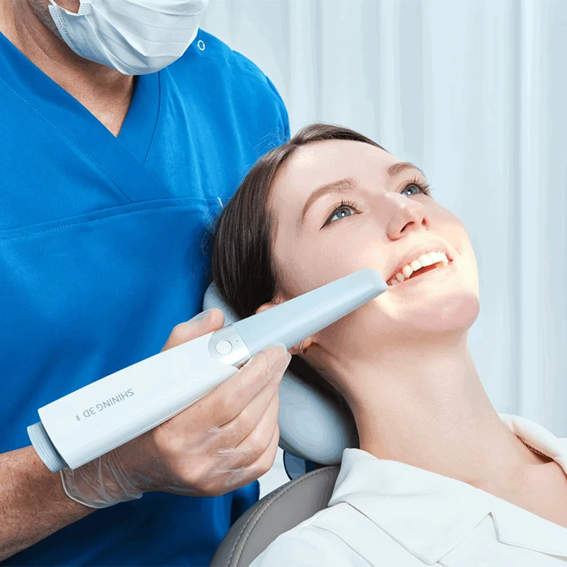 Aoralscan 3 Wireless en utilisation clinique