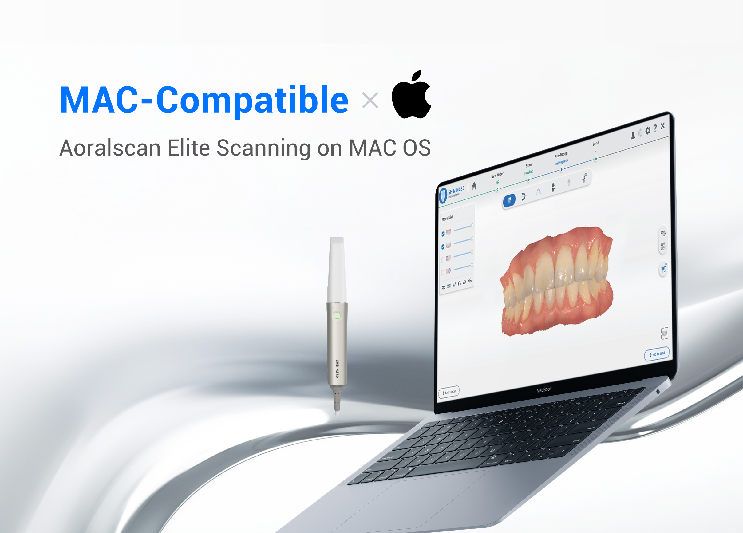 Aoralscan Elite Shining 3D — vue 3