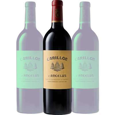 Bottle of Carillon d'Angelus, Saint-Emilion Grand Cru 2016, available on CultX.
