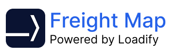Freight Map — Powered by Loadify