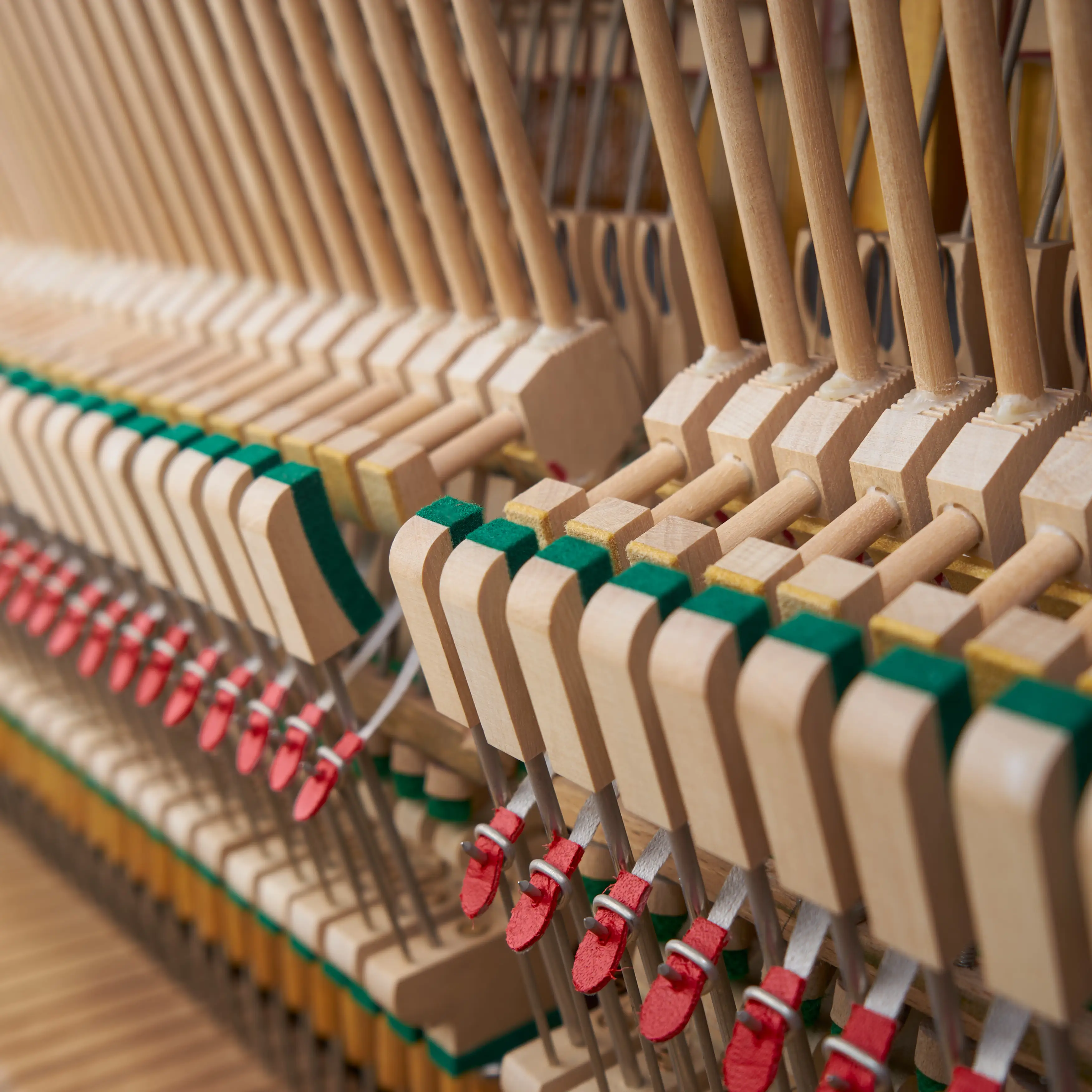 Regulation Klaviermechanik