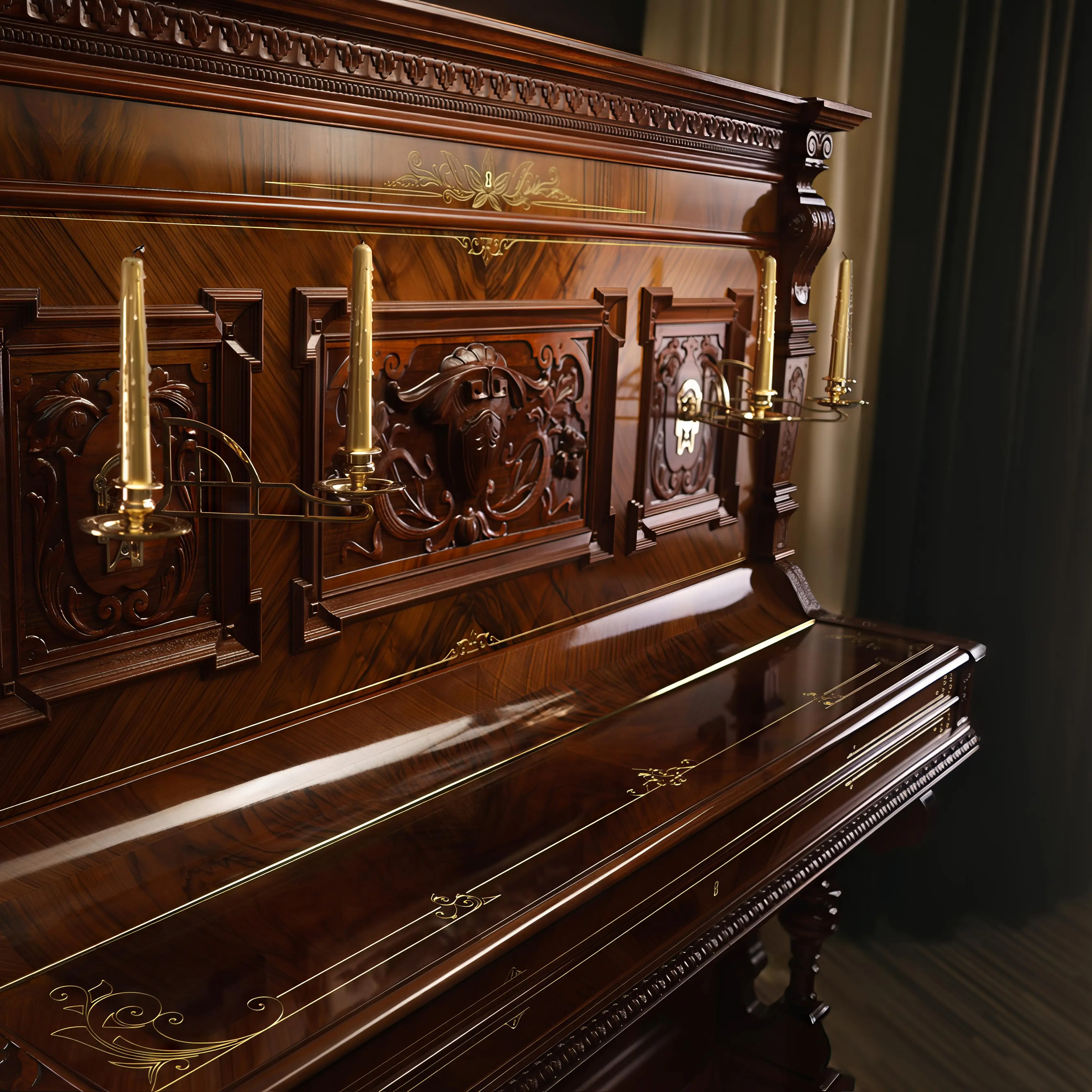 Richard Wagner Historisches Klavier restauriert