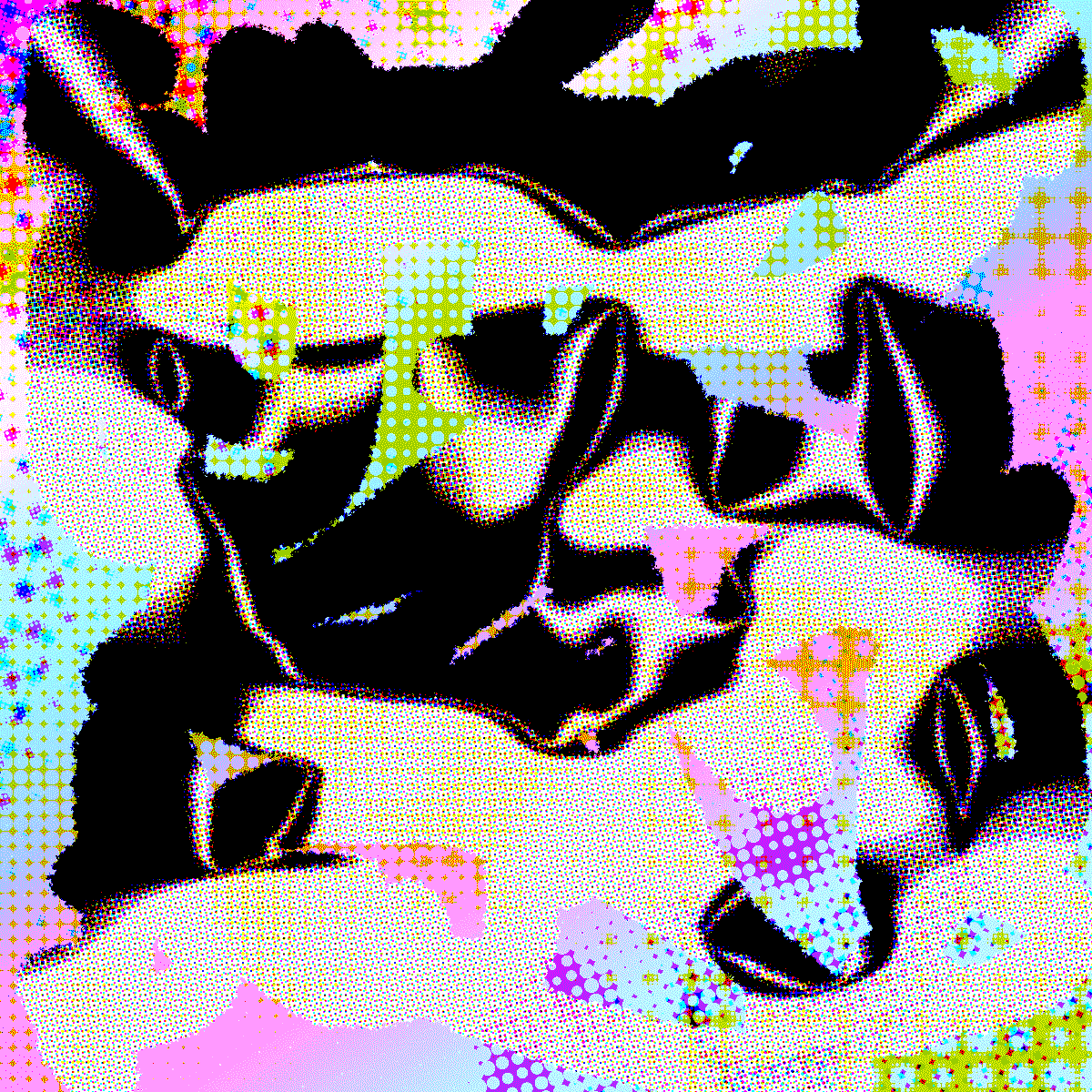 A sample piece of the Liquidities NFT art collection.
