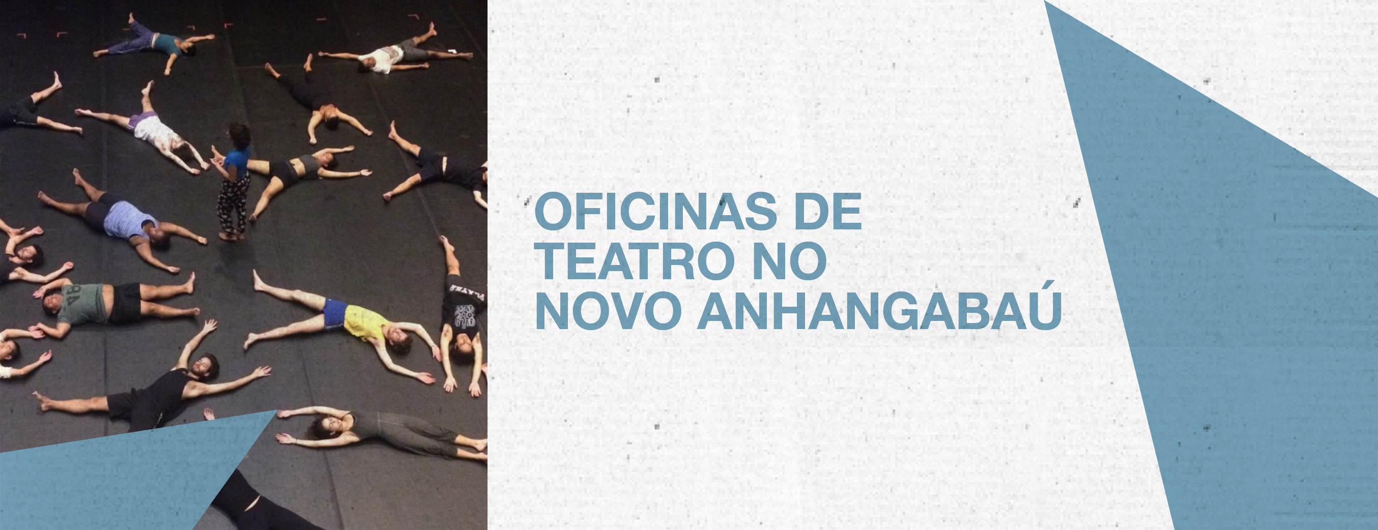 Oficinas de teatro no Novo Anhangabaú
