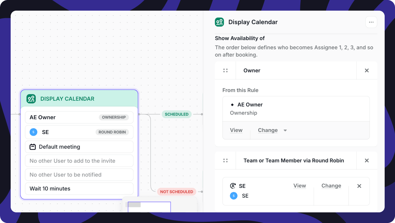mix ownership with round robin