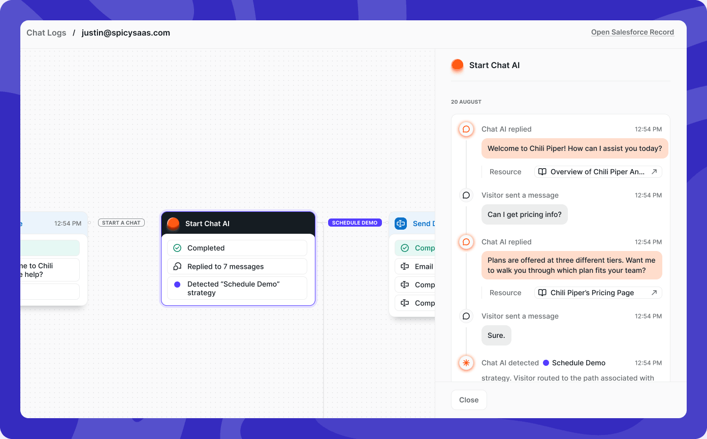 how chat ai helps sales