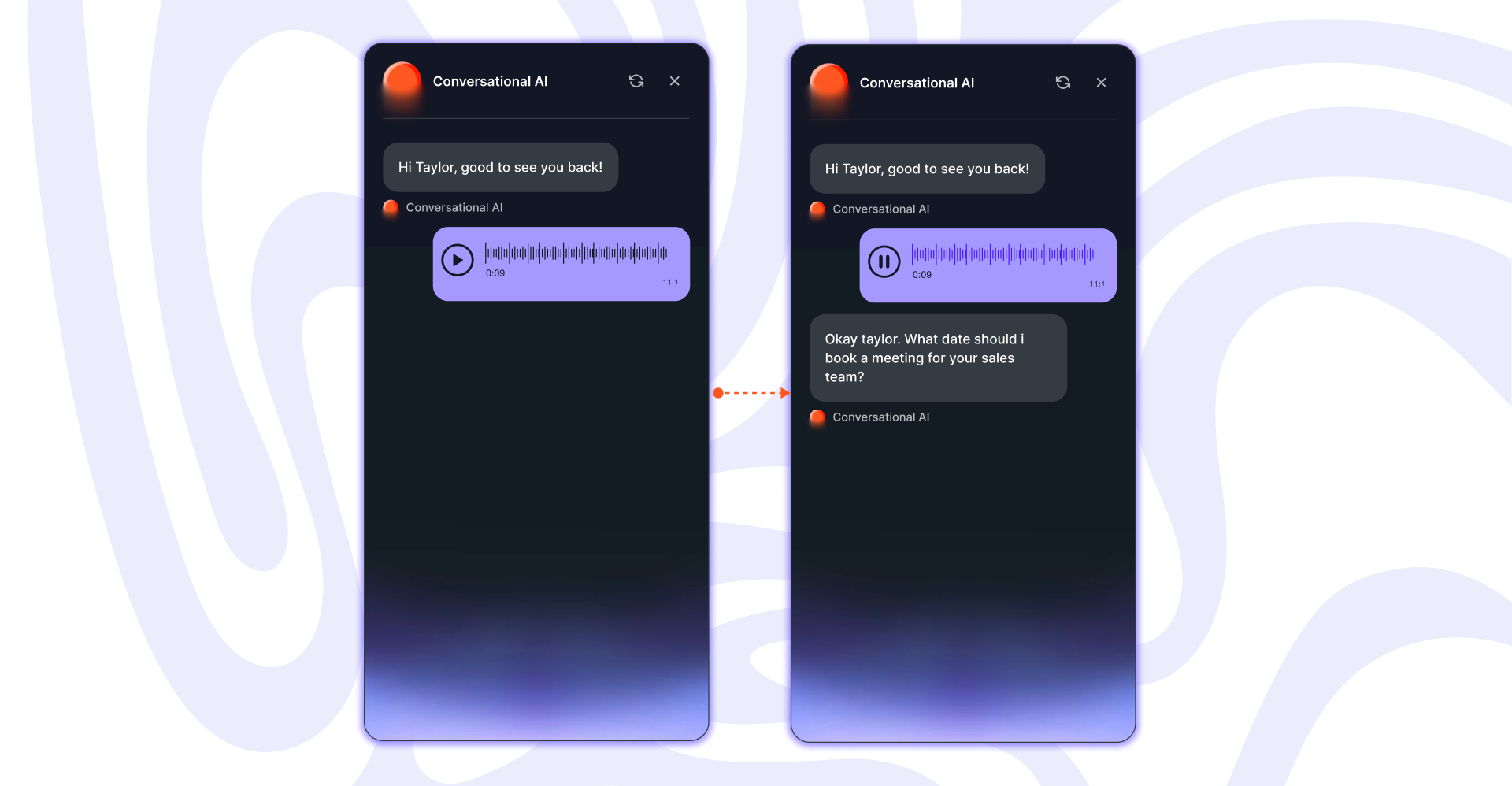 how conversational ai understands a message