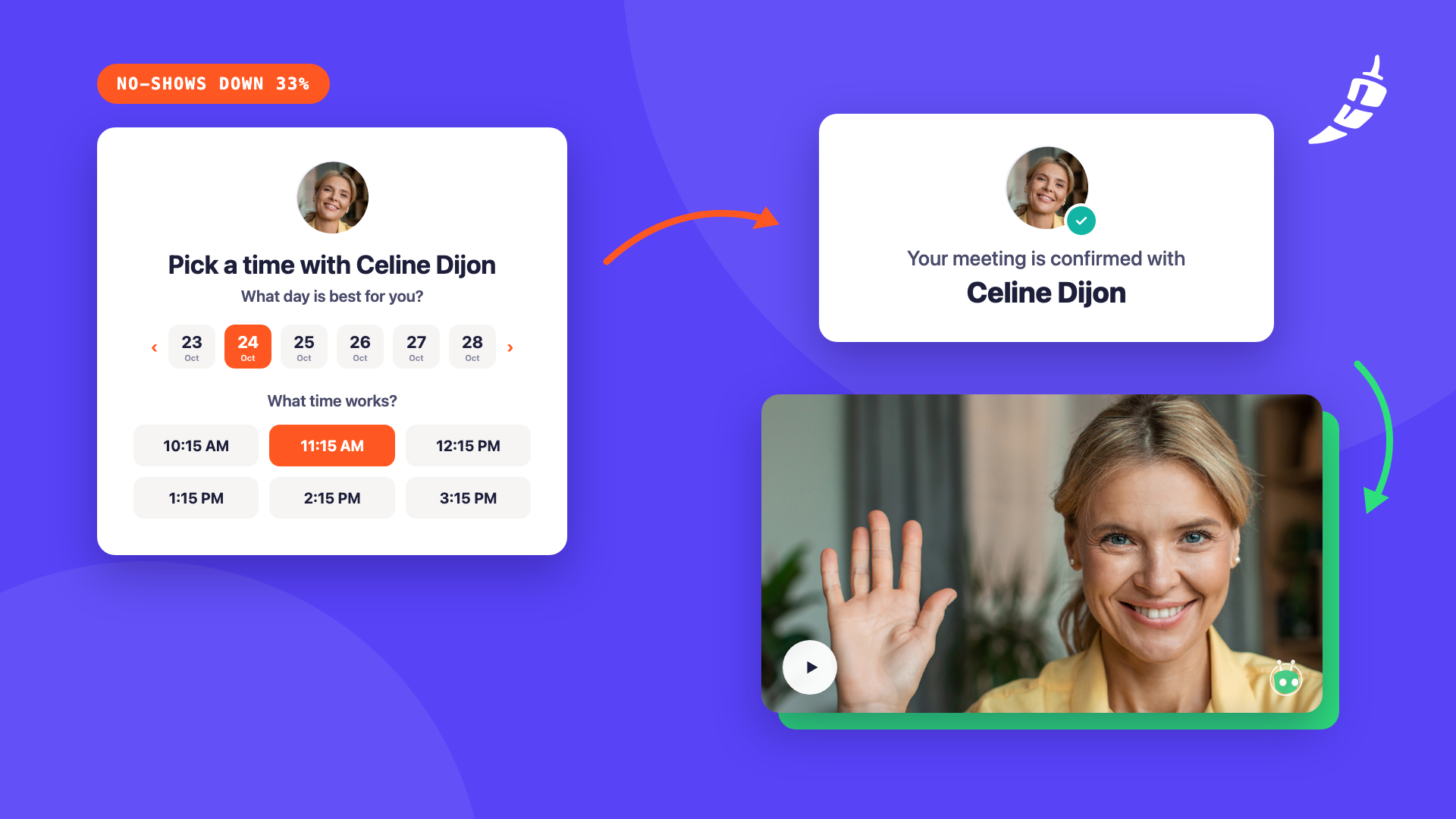 How Vidyard cut no-shows by 33% with Chili Piper and personalized video 